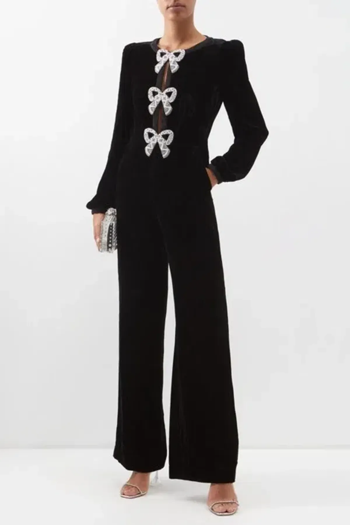 Saloni Camille Jumpsuit Size 14 for rent on The Volte - main image
