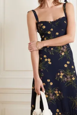 Reformation Nikita Navy Floral Size 10 for rent on The Volte - image 2