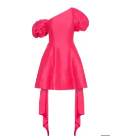 Aje Rista Mini Dress Bougainvillea Red Size UK 12 for rent on The Volte - image 5