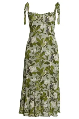 Reformation Nikita Tropical Maxi Dress Floral Size UK 10 for rent on The Volte - image 3