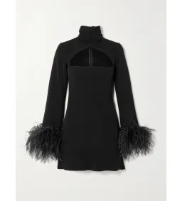 16ARLINGTON Odessa Mini Dress Black Size UK Size 10 for rent on The Volte - image 3