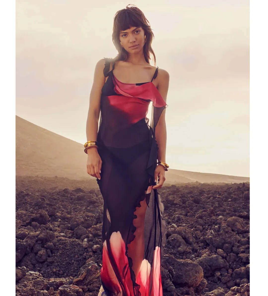 Rat & Boa Aurelia Dress Multi Size 8  for rent on The Volte - main image