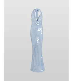 Rat & Boa Anais  Dress Blue Sequin Size 8  for rent on The Volte - image 4