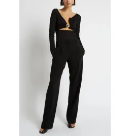 Christopher Esber Orbit Escape Top Black Size UK 10 for rent on The Volte - image 2