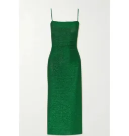 Reformation Breslin Dress Green Size UK 12 for rent on The Volte - image 5