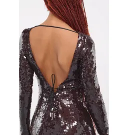 16arlington Solarium Mini Dress  Brown Size UK 10 for rent on The Volte - image 3