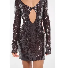 16arlington Solarium Mini Dress  Brown Size UK 10 for rent on The Volte - image 2