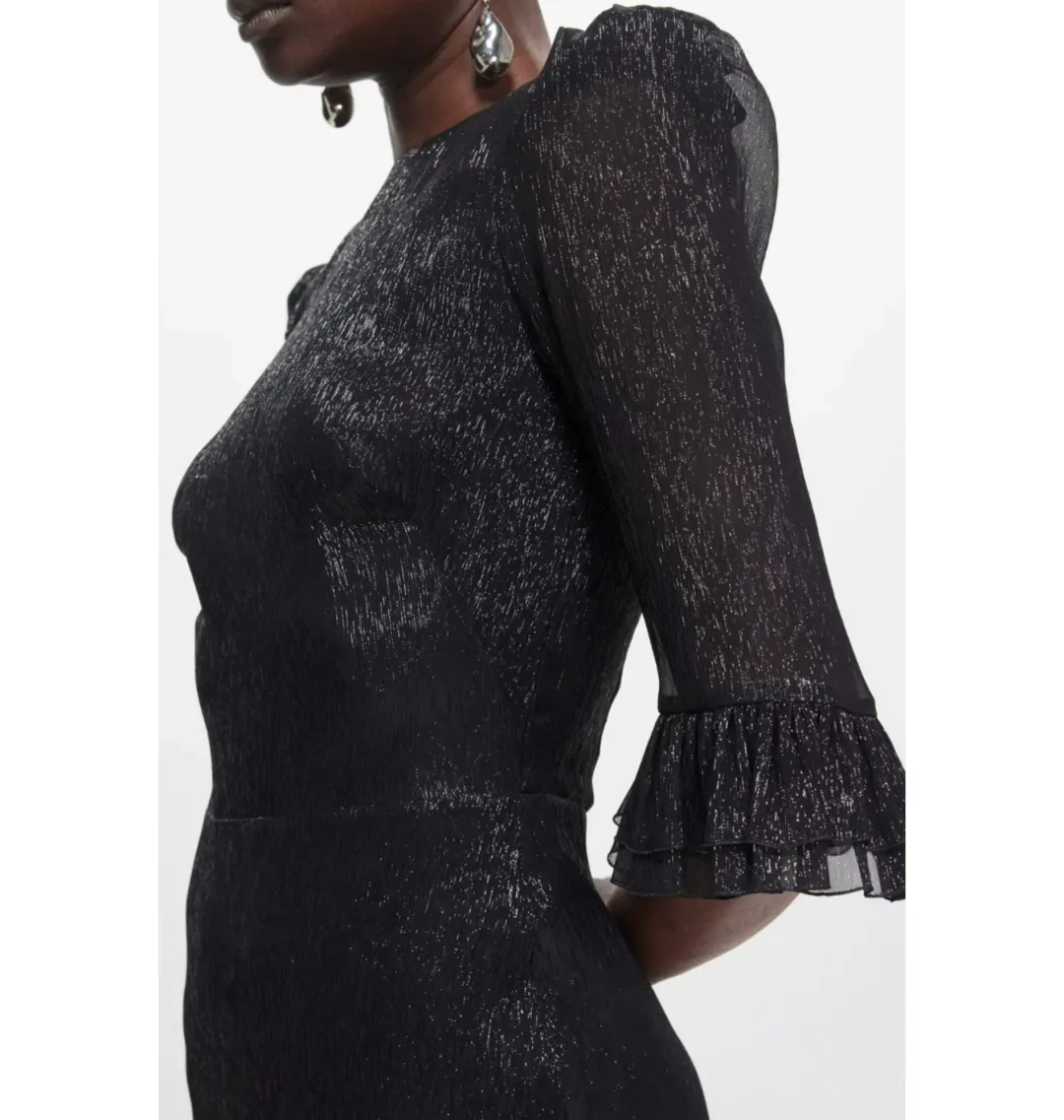 The Vampire’s Wife Falconetti Dress in Black Size UK 14 for rent on The Volte - main image