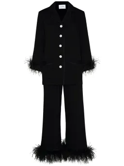 Sleeper Feather Pyjama Party Set Black Size L / UK 12 for rent on The Volte - image 5