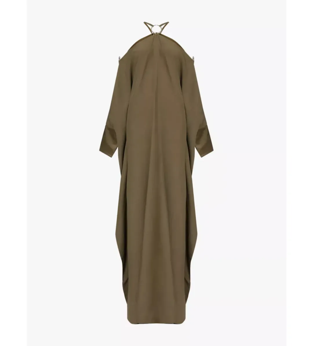 Taller Marmo Volturno Ring Cut Out Kaftan Green One Size  for rent on The Volte - main image