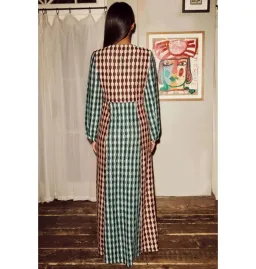 Rixo Phoebe Crochet Knit Dress Multi Size UK 10 for rent on The Volte - image 3