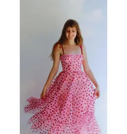 Lirika Matoshi Hearty Corset Dress Pink Size  L / UK 12 for rent on The Volte - image 3