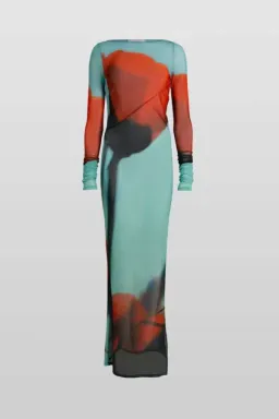 Rat & Boa Santino Tulip Maxi Dress Floral Size UK 8  for rent on The Volte - image 3