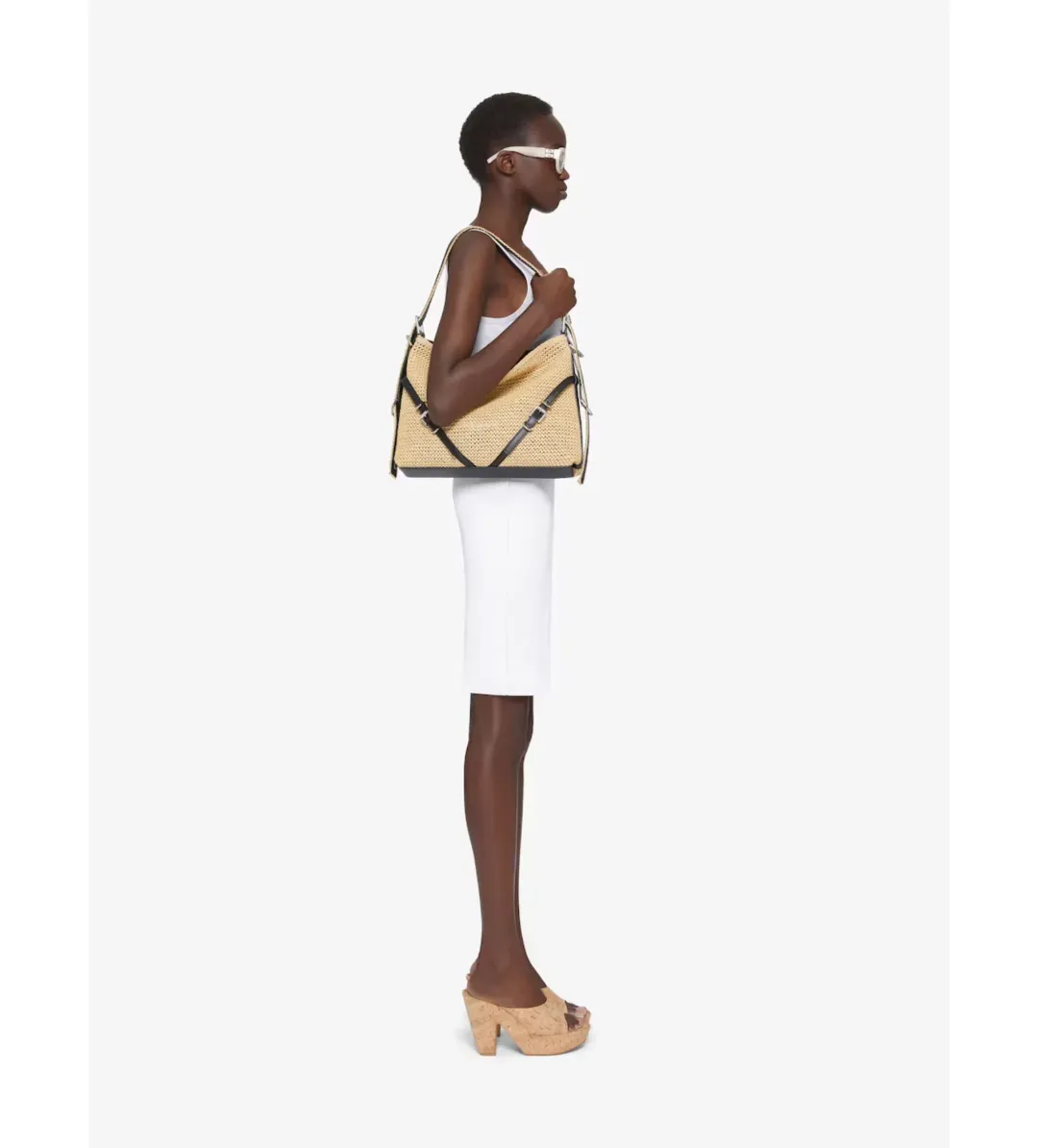 Givenchy 4D Logo Tank Dress White Size S / UK S for rent on The Volte - main image