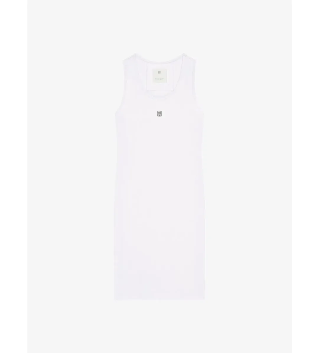 Givenchy 4D Logo Tank Dress White Size S / UK S for rent on The Volte - main image