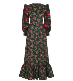 The Vampire's Wife Villanelle Rose Dress Black Size 8 for rent on The Volte - image 5