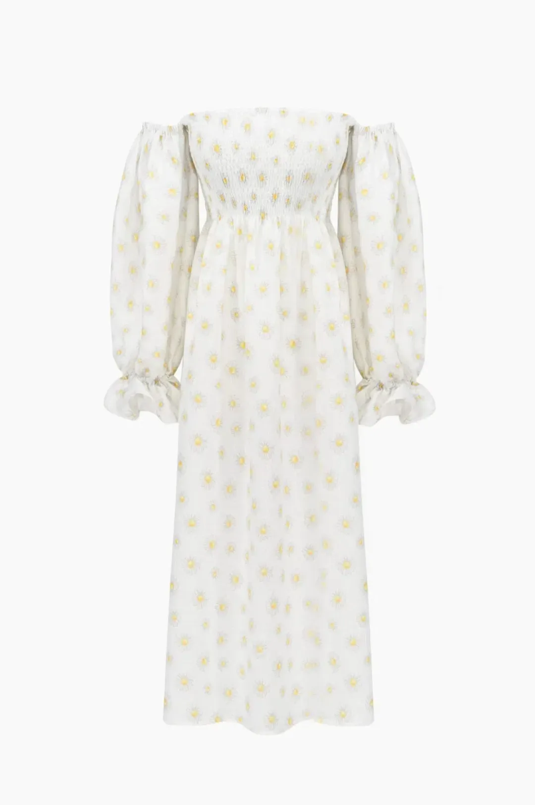 Sleeper Atlanta Daisy Midi Dress Floral Size S / UK 8 for rent on The Volte - main image