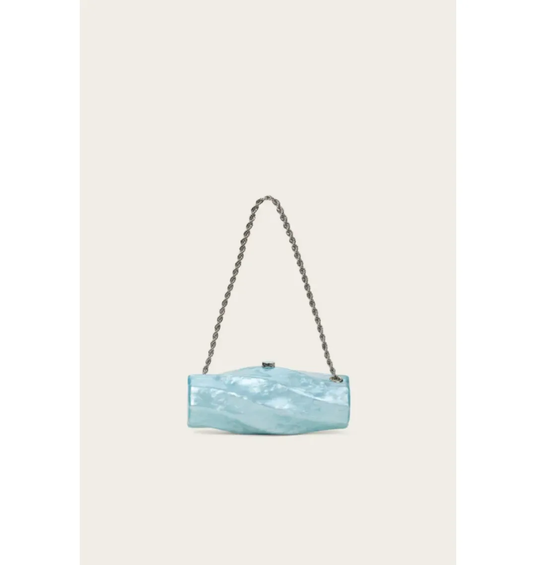 Cult Gaia Juliet Acrylic Bag Blue for rent on The Volte - main image