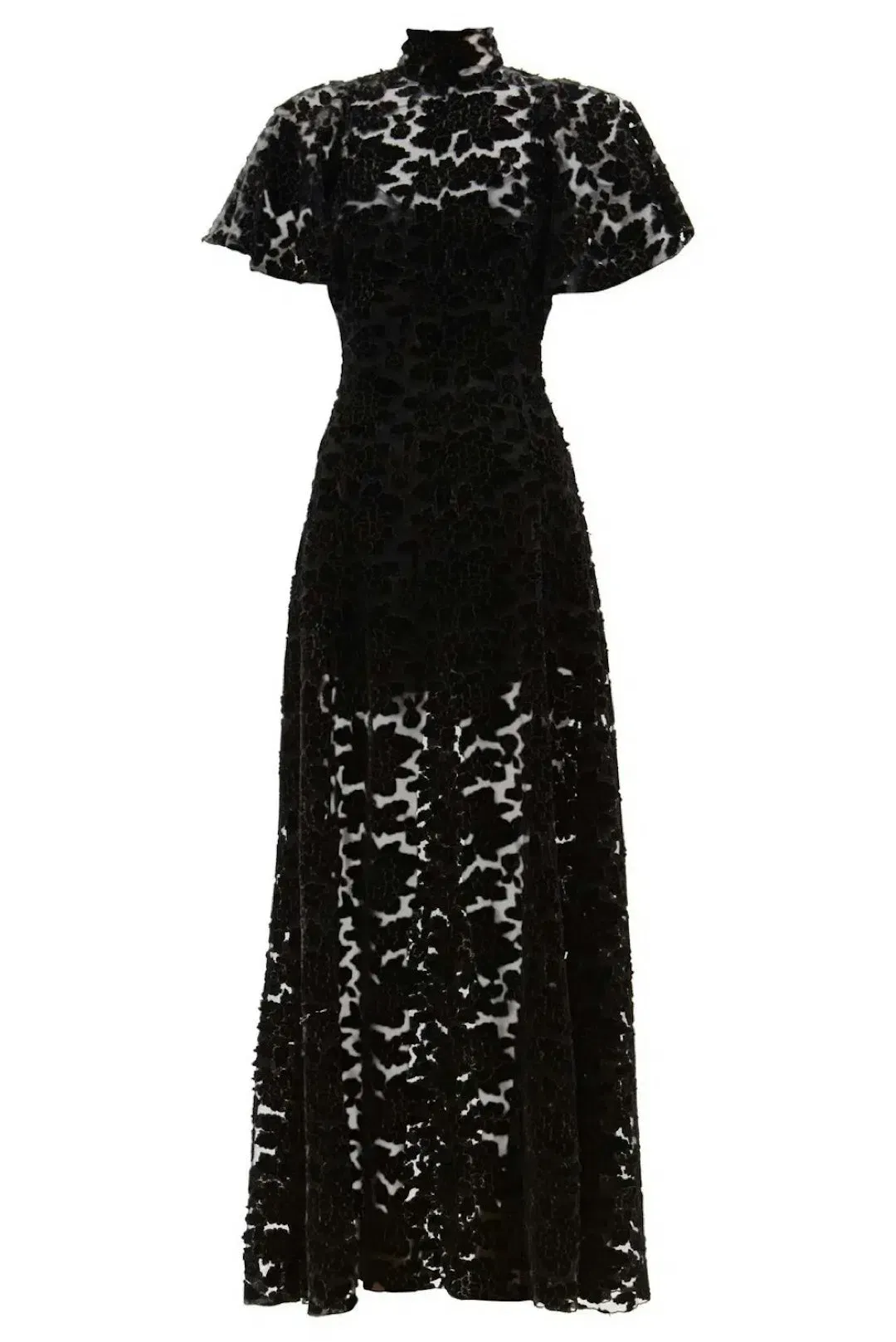 The Vampire's Wife Night Tremors Lace Gown Black Size UK 10 for rent on The Volte - main image