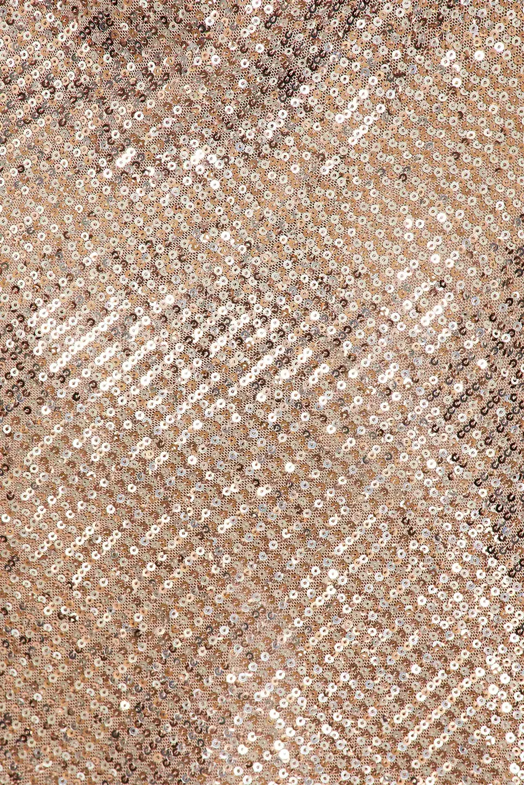 Rixo Zuri Midi Gold Sequin Dress Size UK 12 for rent on The Volte - main image