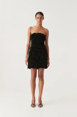 Aje Gazer Rosette Mini Dress for rent on The Volte - image 1