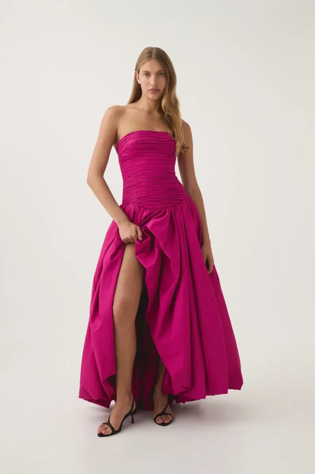 Aje Violette Bubble Hem Maxi Dress for rent on The Volte - main image
