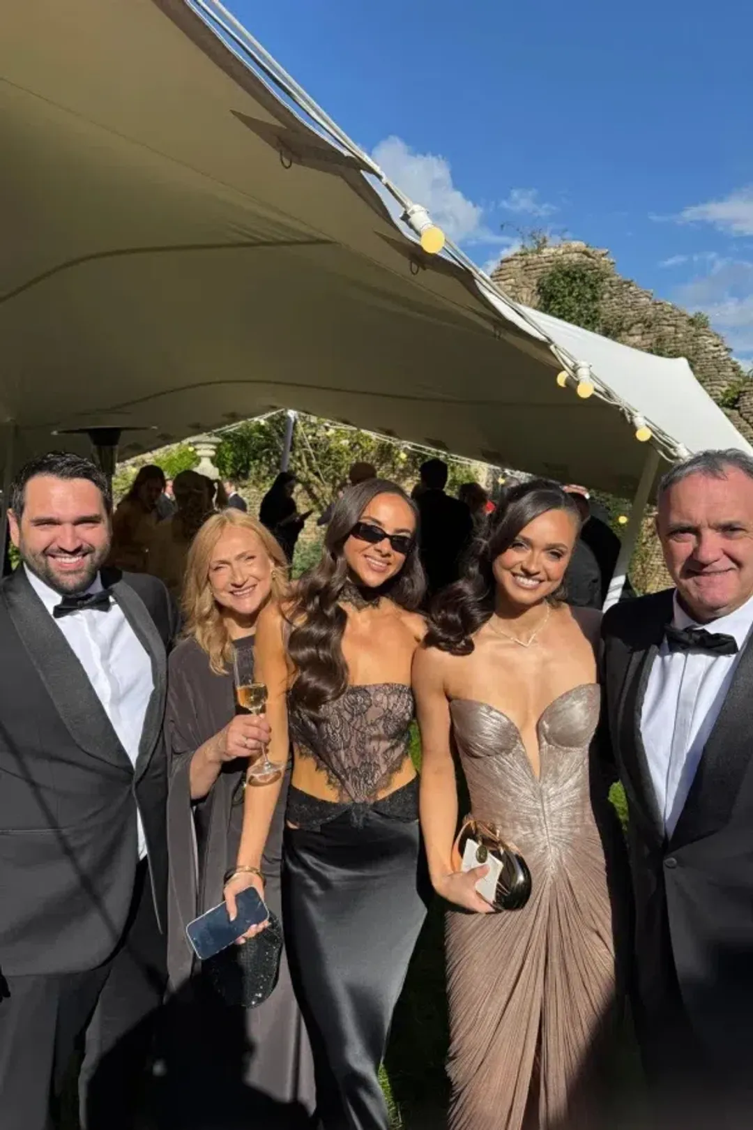 Maria Lucia Hohan Alessandra draped lamé gown for rent on The Volte - main image