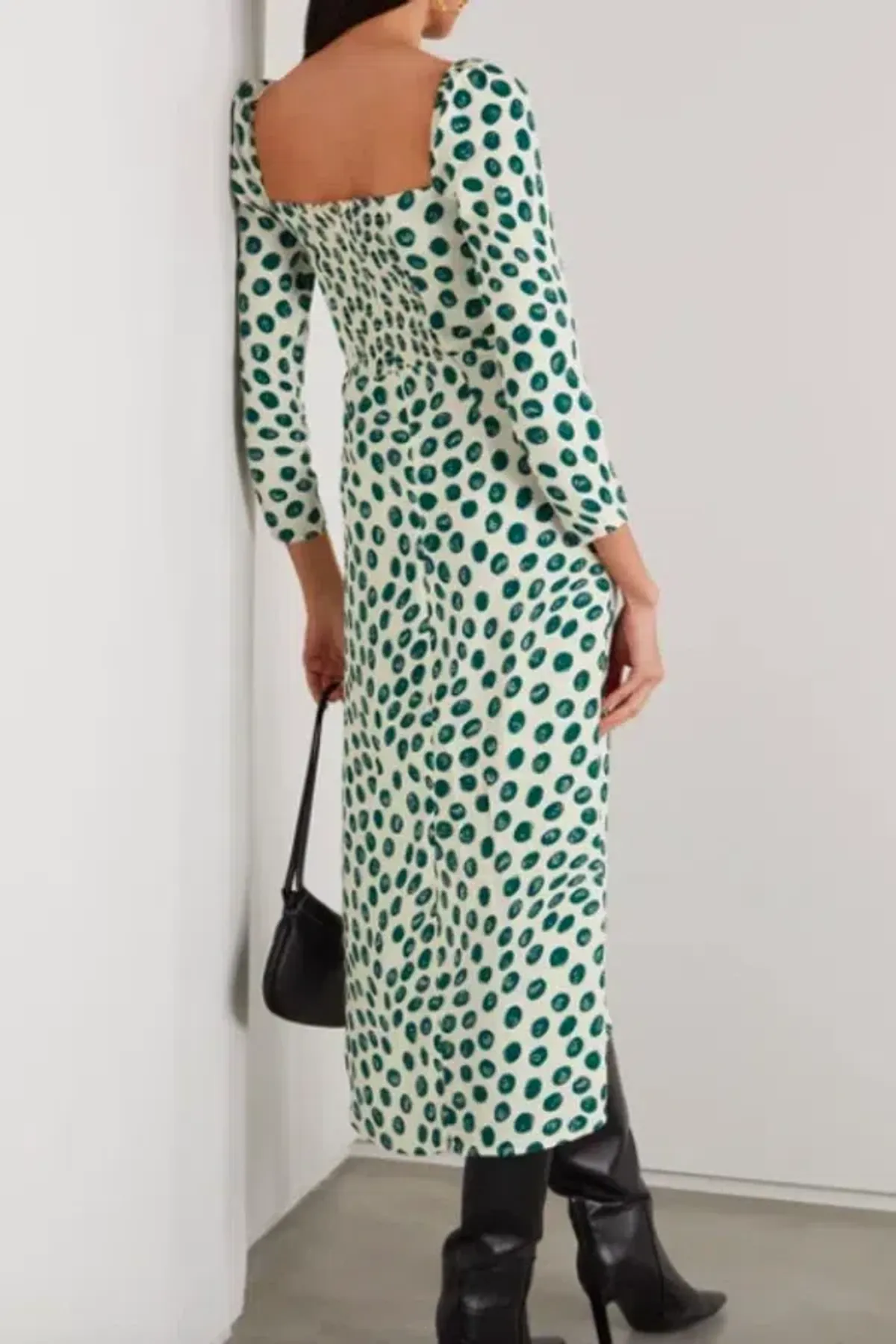 Reformation Hilda Spot Dress Size 10 - Image 2