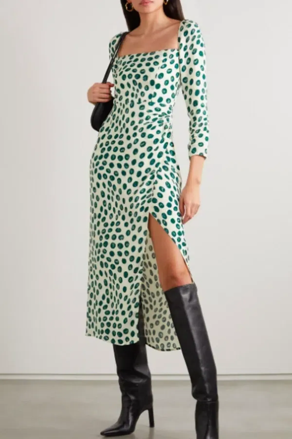 Reformation Hilda Spot Dress Size 12 - Image 1