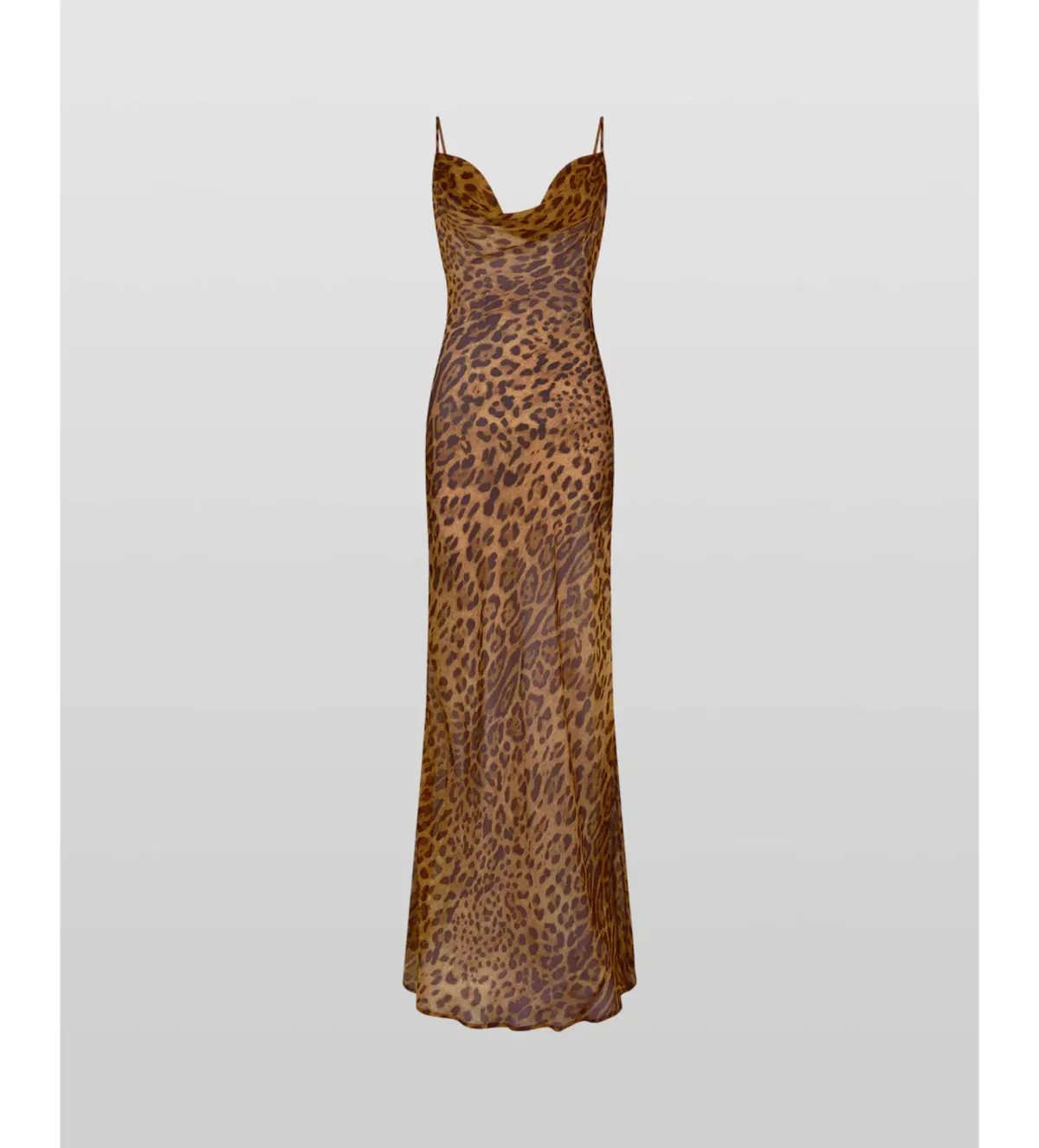 Rat & Boa Valentina Dress in Leopard Print Size UK 12 - Image 5