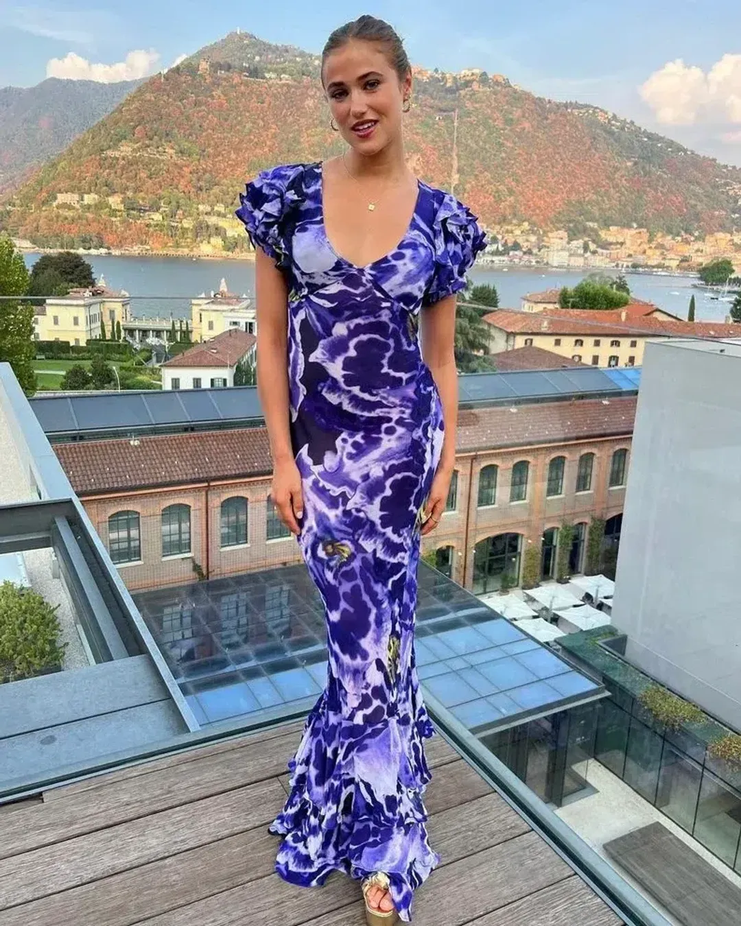 Rat & Boa Lucille Maxi Dress Size 12 for rent on The Volte - main image