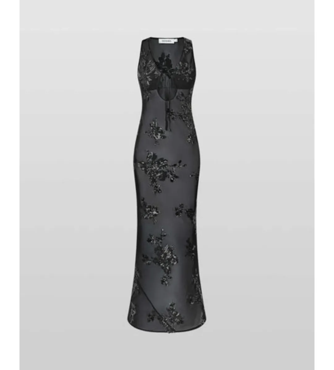 Rat & Boa Rent Giulia Sequin Dress Black Size 10 for rent on The Volte - main image