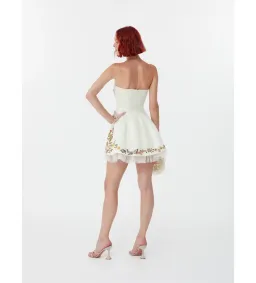 Clio Peppiatt Peacock Dress Print Size 10 for rent on The Volte - image 3