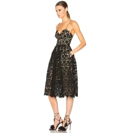 Self-Portrait Azaelea Dress Black Size UK 10 for rent on The Volte - image 1