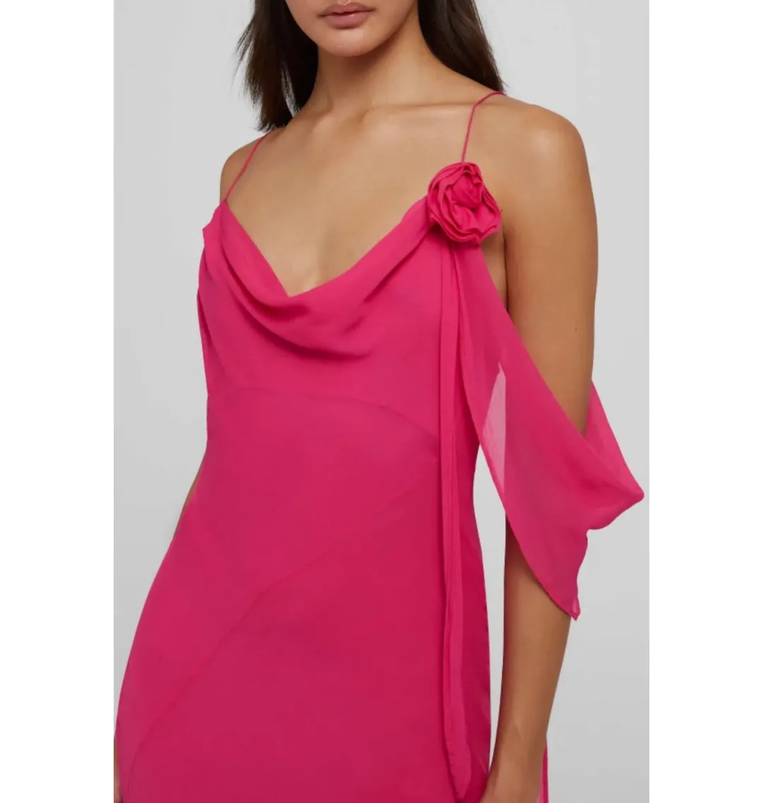 Rat & Boa Sirena Dress Pink Size UK 10 for rent on The Volte - main image