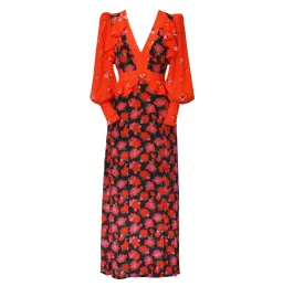 Queens Of Archive Chrissie NYC Dress Floral Size UK 10 for rent on The Volte - image 4