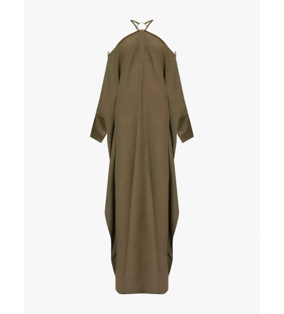 Taller Marmo Volturno Ring Cut Out Kaftan Green One Size - Image 4