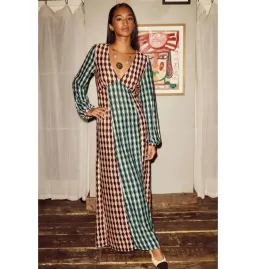 Rixo Phoebe Crochet Knit Dress Multi Size UK 10 for rent on The Volte - image 2