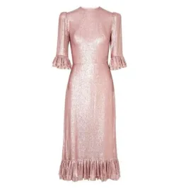 The Vampire’s Wife Falconetti Dress in Pink Size UK 12 for rent on The Volte - image 4