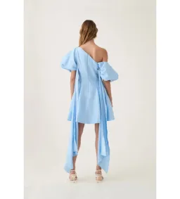 Aje Arista Mini Dress Powder Blue Size 10 for rent on The Volte - image 3