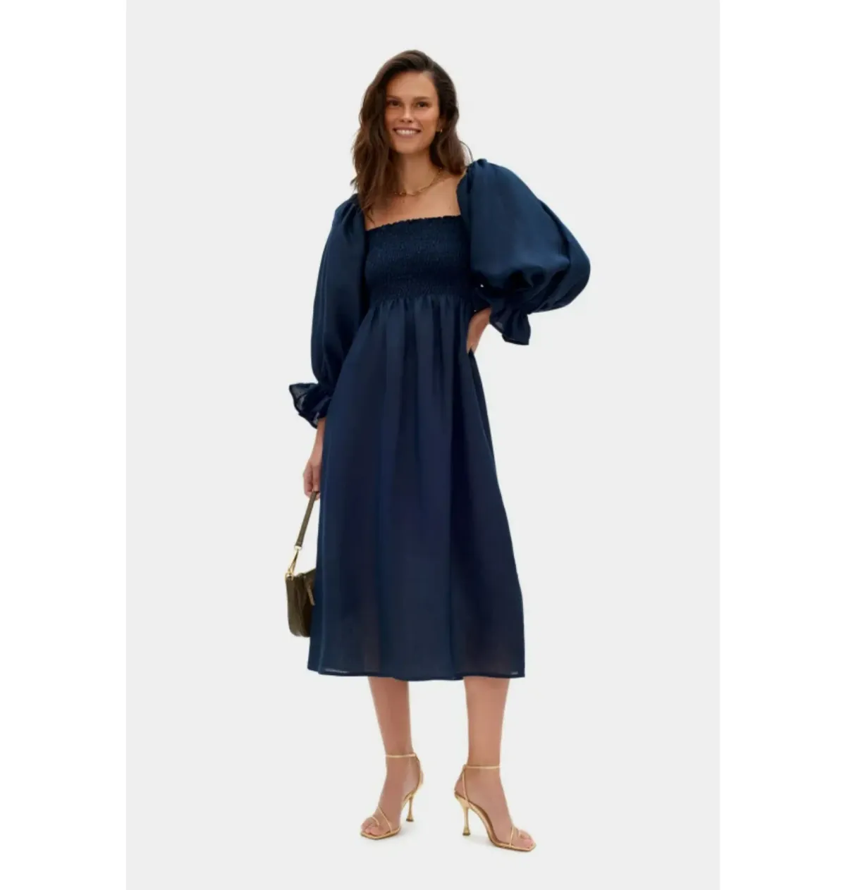 Sleeper Atlanta Dress in Navy Size S / UK 8 - Image 1