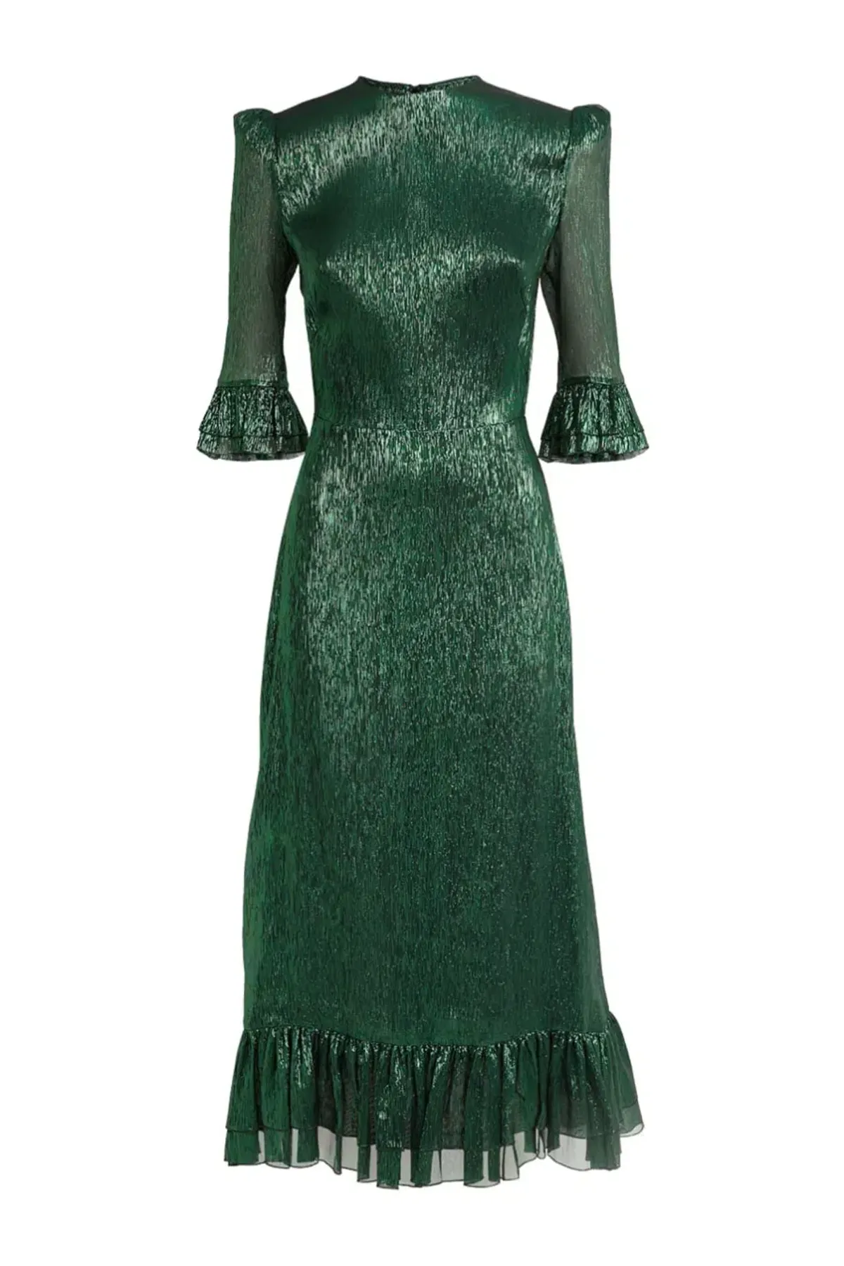 The Vampire's Wife The Falconetti Midi Dress Green Size UK 10 - Image 5