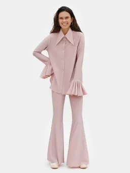 Sleeper Venera Lurex Lounge Suit Pink Size M / AU 10 for rent on The Volte - image 1