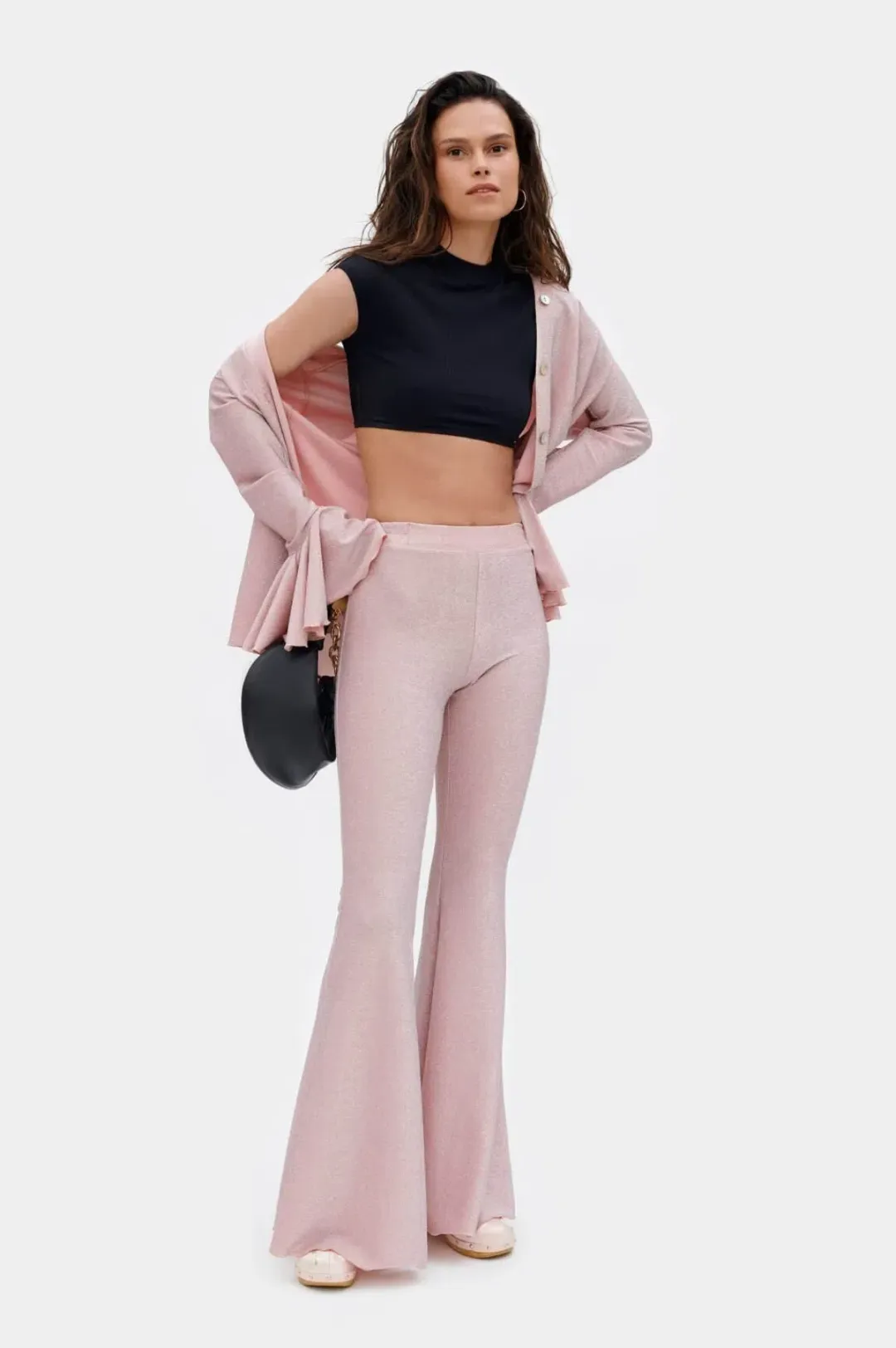 Sleeper Venera Lurex Lounge Suit Pink Size M / AU 10 for rent on The Volte - main image