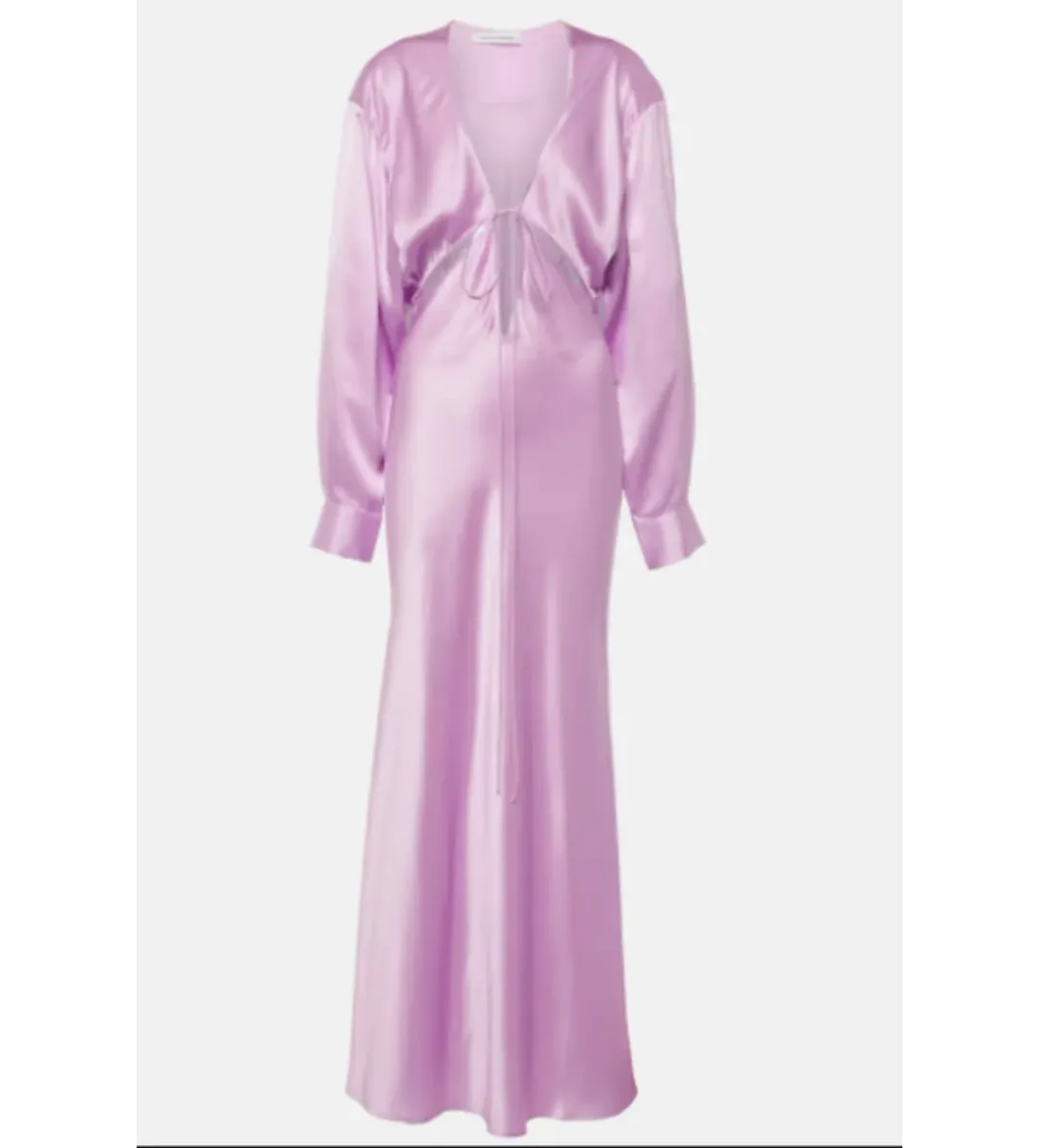 Christopher Esber Triquetra Cut Out Dress Pink Size 12 for rent on The Volte - main image