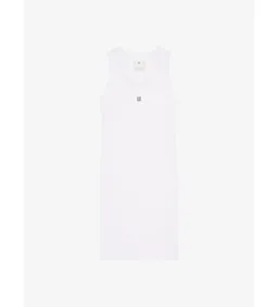 Givenchy 4D Logo Tank Dress White Size S / UK S for rent on The Volte - image 5