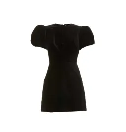 The Vampire’s Wife Heartbreak Puff Sleeve Dress Black Size UK 12 for rent on The Volte - image 4