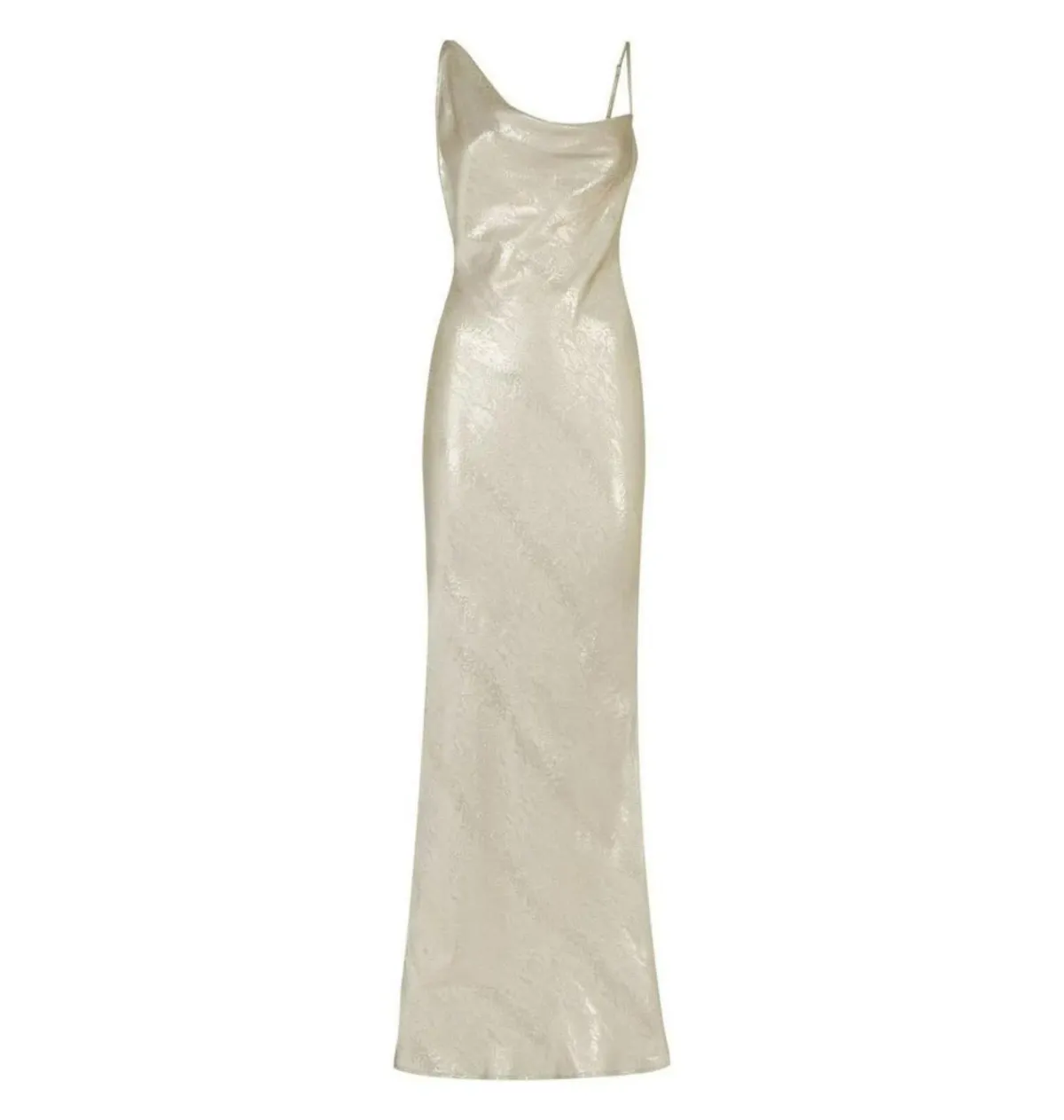 Rat & Boa Gaia Slip Dress Silver Snake Size UK 12 - Image 3