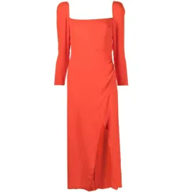Reformation Hilda Dress Red Size UK 12 for rent on The Volte - image 4