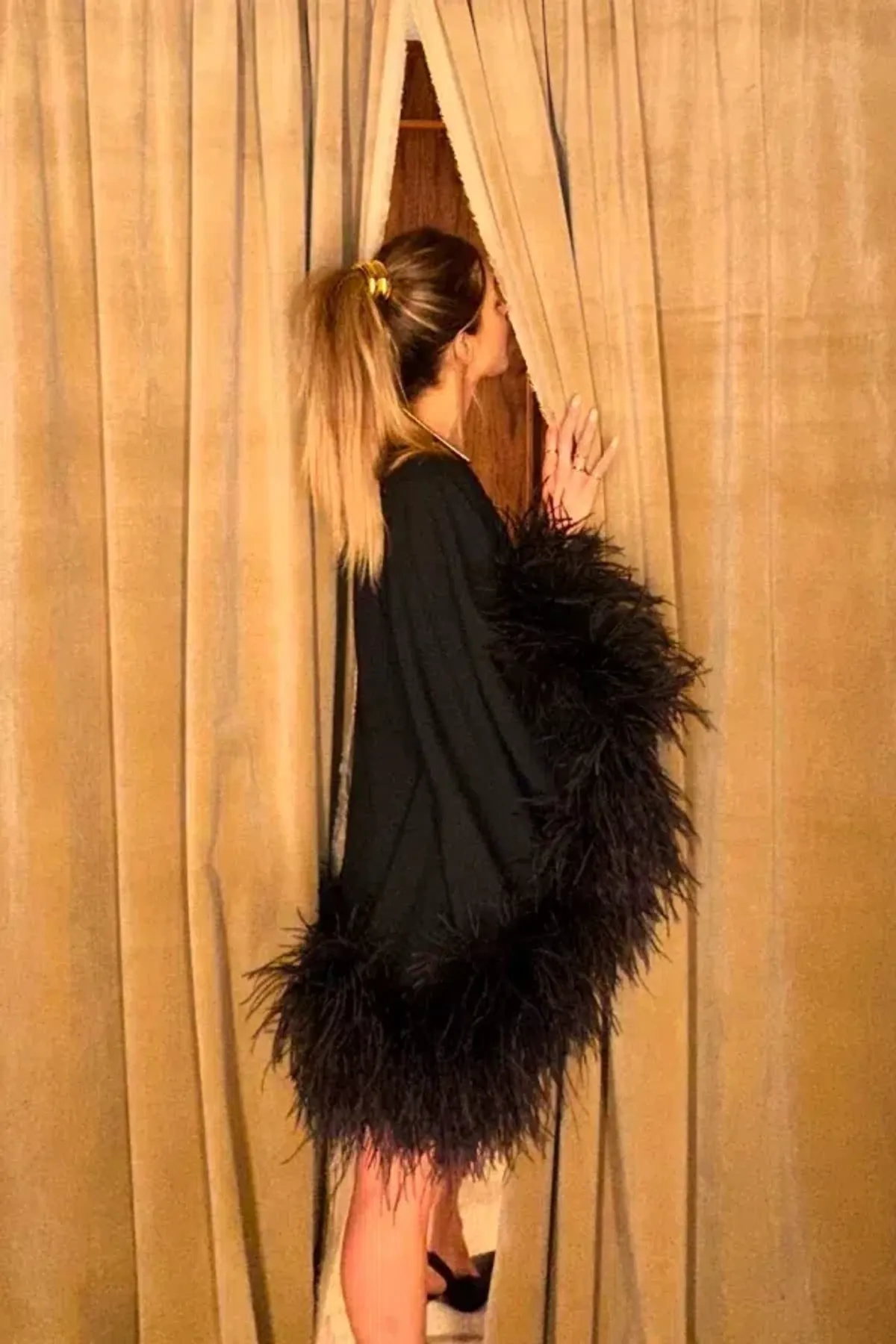 Taller Marmo Piccolo Ubud Mini Dress Black Size IT42 / UK 10 - Image 12